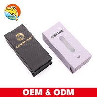 Özel Paketleme CR Boş 3.0 ml Kap Kutusu Çocuklara Dayanıklı 2.0mm Şeffaf PCTG Tank 3 G Tek Kullanımlık Kartuş Kağıt Ambalaj