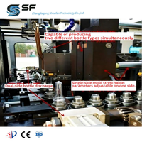 Machine automatique de fabrication de bouteilles PET SUS304, 6000 BPH, moulage par soufflage haute vitesse, 2 cavités, roulement Delta, ligne de production de boissons