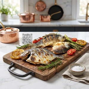 Modèle de poisson artificiel réaliste, jamais dégusté, pour affichage commercial en réfrigérateur/congélateur, présentoir marketing, poisson grillé artificiel - Product Image 1