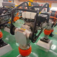 Compacteur vibrant à moteur essence ONUO 3KW 7.5HP, haute efficacité, 380V/220V, fourni par l'usine