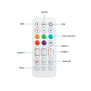 Akıllı BT Uzaktan Kumanda Müzik Gecikme Süresi IP68 Su Geçirmez RGB LED Kontrol Cihazı Rgn Led Işık için - Product Image 3