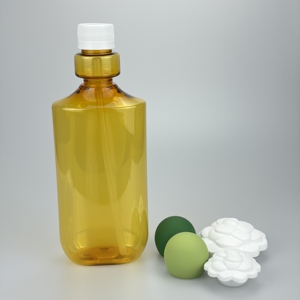 <span class=keywords><strong>Bouteille</strong></span> de bain de bouche de luxe pour l'hygiène buccale, emballage de nettoyage, 500 ml, en plastique PET, étanche et à débit quantitatif - Product Image 3