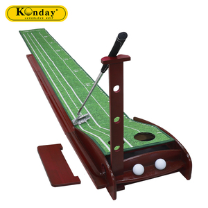 Thảm Thực Hành Đặt <span class=keywords><strong>Golf</strong></span> Trong Nhà Mới 2021 Đặt Bóng Xanh Tự Động Trở Lại - Product Image 2