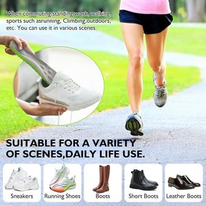 Solette Sportive per Uomo e Donna in Memory Foam 4D, Comode, Traspiranti, Antiscivolo, Massaggianti, con Supporto per l'Arco Plantare, Adattabili - Product Image 4