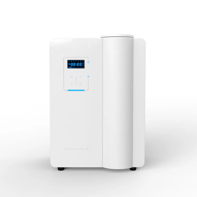 Commercial Hotel HVAC Aroma Diffuser Machine 500ml Wall Hanging Smart APP Touch Screen Scent 200ml Electric Capacity 1 Year