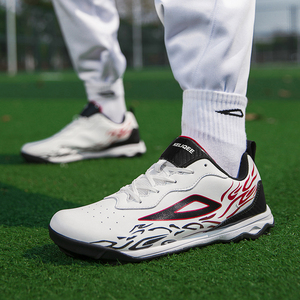 Chaussures de baseball professionnelles légères, tige en microfibre, semelle intermédiaire en MD, semelle extérieure en caoutchouc, chaussures de softball résistantes à l'usure - Product Image 4
