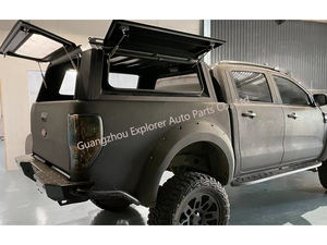 Ramand Auvent pour F150 Ranger <span class=keywords><strong>Raptor</strong></span> avec 3 portes <span class=keywords><strong>Hardtop</strong></span> Topper Camper Bed Tonneau Cover pour Ranger <span class=keywords><strong>Raptor</strong></span> Canopy - Product Image 6