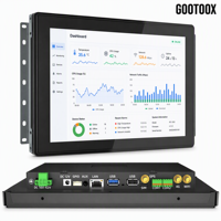 Panel PC Industrial Todo en Uno Integrado con Android de 21.5 Pulgadas, 1920x1080, RK3568 RK3562, Sin Ventilador, IP65, Resistente al Agua, Montaje Empotrado, para Ambientes Hostiles