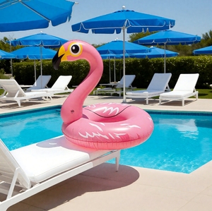 Flotadores inflables <span class=keywords><strong>para</strong></span> piscina <span class=keywords><strong>para</strong></span> niños Balsa Salón Flamenco <span class=keywords><strong>Unicornio</strong></span> Anillos de tubo de natación <span class=keywords><strong>para</strong></span> lago - Product Image 3