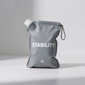 Pochette personnalisée réutilisable avec poignée en plastique, bec verseur facile à utiliser, anti-fuite, qualité alimentaire, recyclable pour l'emballage de bière - Product Image 4