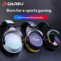 Casque de jeu Dareu EH925/EH925 Pro avec son surround virtuel 7.1, filaire/sans fil 2.4G, micro détachable à réduction de bruit, faible latence 30ms