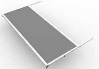 Auvent motorisé intelligent et écologique en tissu occultant pour fenêtre, toit ouvrant, extérieur, intégré, avec système FGS