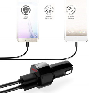 จอแสดงผลดิจิตอลที่ชาร์จในรถยนต์แบบ USB คู่ 3.1A พร้อมไฟแสดงสถานะ LED สำหรับการชาร์จในรถยนต์ - Product Image 2