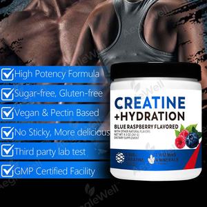 Creatina de Alta Potencia + Polvo Hidratante |   Suplemento 2 en 1 para el Crecimiento Muscular y la Fuerza |   Absorción Rápida y Sin Rellenos - Product Image 2