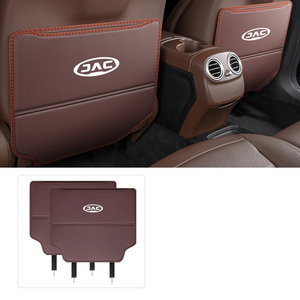 Tapis de siège de voiture en cuir anti-coup de pied tapis de <span class=keywords><strong>couverture</strong></span> pour Jac Js6 M3 M4 M5 S3 S7 Jiayue affiner js4 js5 js6 j7 accessoires intérieurs <span class=keywords><strong>couverture</strong></span> - Product Image 1
