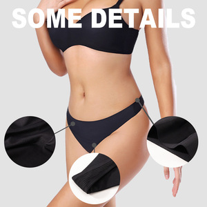 Tanga Menstrual TD031 Transfronteriza de Talla Grande, de Poliamida y Seda Helada, de Verano, de Cuatro Capas, Antifugas, Absorbente, Sin Necesidad de Toallas Sanitarias - Product Image 2