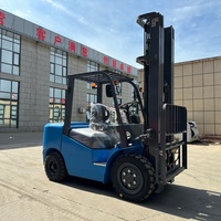 Chariot élévateur diesel WGZN, vente directe usine, 3 tonnes, 3,5 tonnes, 5 tonnes, moteur fiable, chariot élévateur tout-terrain 4x4, exporté dans plus de 120 pays