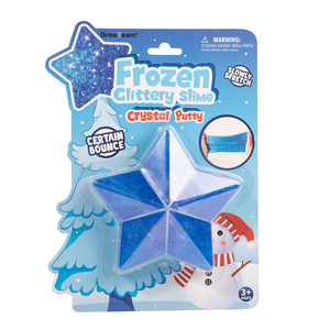 Venta caliente <span class=keywords><strong>Frozen</strong></span> Glittery Slime Diy Más estiramiento y fluidez Crystal Putty Toys - Product Image 1