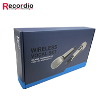 Microphone de karaoké Vocal portable dynamique sans fil Rechargeable GAW-SKM9000A, micro professionnel