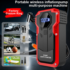 Nouveau modèle BR : Démarreur de batterie de voiture portable 12V 4-en-1 avec batterie externe et compresseur d'air, outil d'urgence, garantie 1 an - Product Image 6