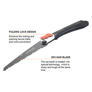 Sierra plegable <span class=keywords><strong>de</strong></span> bolsillo EVERGLOW, sierra manual rápida <span class=keywords><strong>de</strong></span> 210mm, sierra <span class=keywords><strong>de</strong></span> acero pequeña para el hogar, sierra <span class=keywords><strong>de</strong></span> mano Tree God, sierra <span class=keywords><strong>de</strong></span> registro para exteriores - Product Image 2