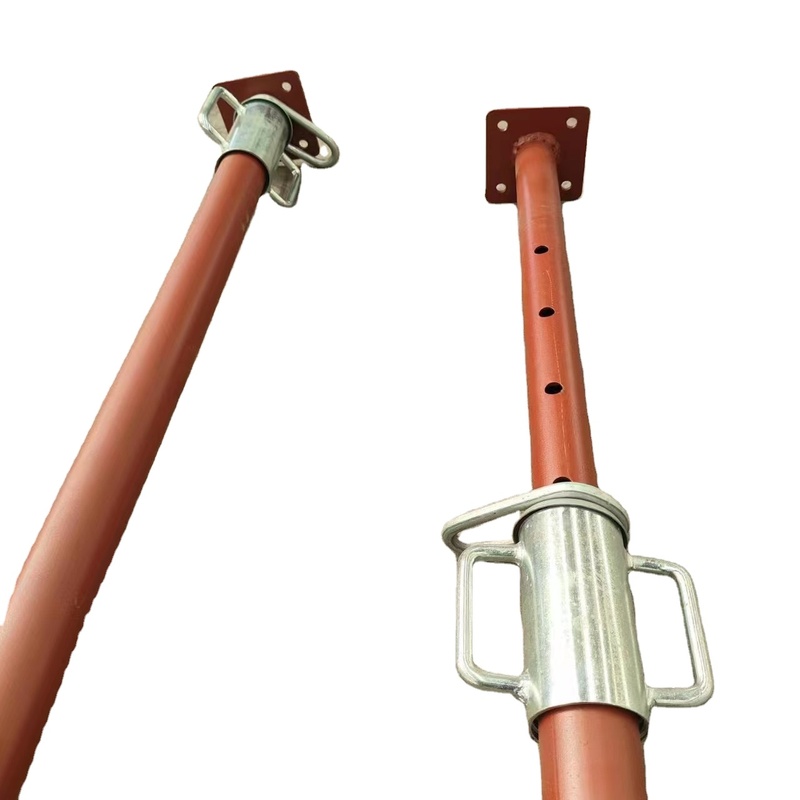 Adjustable Galvanized Steel Support Scaffold Ladder
