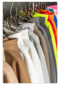 Felpa da <span class=keywords><strong>uomo</strong></span> con cappuccio spessa Plus-size Casual di marca autunno Trendy tinta unita con felpa con cappuccio foderata in pile - Product Image 6