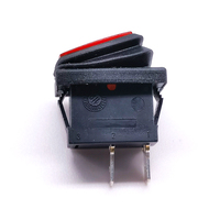 SPST 15x21mm 6A 250VAC Mini interrupteur à bascule étanche