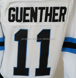 यूटा डिलान गुएनथर ब्लैक सर्वश्रेष्ठ गुणवत्ता वाली सिलाई हॉकी जर्सी को जहाज करने के लिए तैयार - Product Image 2