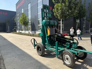 เครื่องเจาะบ่อน้ำไฮดรอลิก Dolphin 50-300 เมตร ดีเซล 32 แรงม้า เคลื่อนย้ายได้ ขายดี ราคาโรงงาน สำหรับปั๊มน้ำเกษตร - Product Image 5