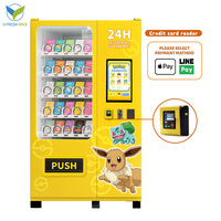 VFresh Conception populaire Caractéristiques uniques Machine combinée pour le centre commercial Distributeur automatique de cartes commerciales