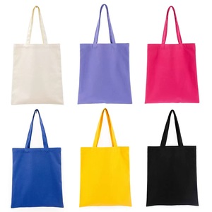 ODM 100% Cotton <strong>Canvas</strong> <strong>Tote</strong> Bag Custom Engraved Fabric Color 475 GSM Red Black Purple White Blank <strong>Totes</strong> with Internal Pocket - Product Image 1