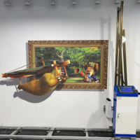 Imprimante 3D verticale directe vers mur, pour peinture, coquille de peinture en Latex blanc, poudre, décoration murale