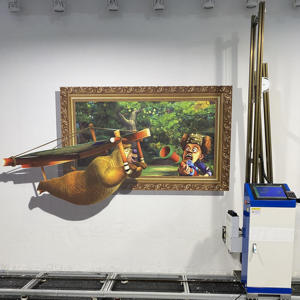 3D Vertical impresora directa a la pared para BLANCO pintura de látex en polvo de cáscara de la pared - Product Image 2