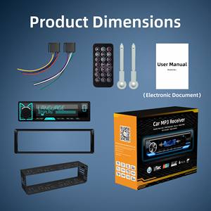 Reproductor <span class=keywords><strong>MP3</strong></span> para Auto DSP 1DIN, Radio para Auto con Bluetooth 6.0, Control por Voz Manos Libres, Crossover de 3 Vías, Control por Aplicación, RDS, FM, AM, USB, AUX - Product Image 6