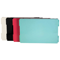 Maquillage de coiffeur rectangulaire portable pliable et suspendu à trois côtés multi-angle avec miroir de barbier à LED