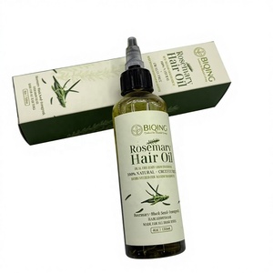 Aceite Orgánico de Romero y Menta para Fortalecer el Cuero Cabelludo y el Cabello, Sérum para el Crecimiento del Cabello, Aceite Esencial Puro |   Marca Privada Vegana OEM - Product Image 3