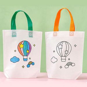 Sacs cadeaux personnalisés en non-tissé laminé écologique avec poignée souple, longueur de la poignée personnalisée, couleurs personnalisées, logo pour cadeaux, épicerie, supermarché - Product Image 3