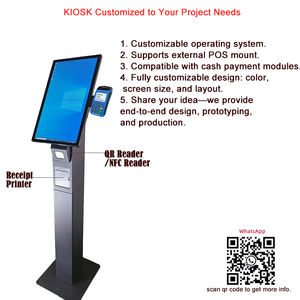 ITK Bill Cash Machine Autoservicio Touch <span class=keywords><strong>Crypto</strong></span> Atm Pago automático de quiosco con efectivo y tarjeta Paymen Cash Recycler Machine - Product Image 5