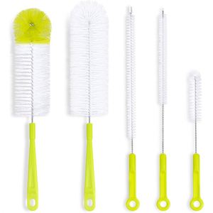8 Pack Eco-Friendly <b>Bottle</b> Cleaning <b>Brush</b> Set with PP Handle for Beer Kettle & Straw Cleaning Custom Logo Option - Product Image 1