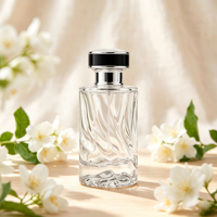 Botol Parfum Kaca Transparan Grosir 15 Tutup Sekrup 50 ml Penjualan Laris Lintas Negara Botol Parfum Nakedbottle