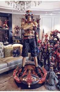 Vente d'usine <span class=keywords><strong>pas</strong></span> <span class=keywords><strong>cher</strong></span> Action de personnage d'anime grandeur nature de Luffy <span class=keywords><strong>One</strong></span> <span class=keywords><strong>Piece</strong></span> Statue Ace Statue Luffy Statue Zoro - Product Image 4