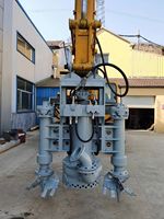 Pompe centrifuge submersible hydraulique 11 kW pour boues, pour drague à sable et excavatrice