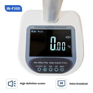Báscula Médica con Pantalla LCD Grande para Medir <span class=keywords><strong>Peso</strong></span> <span class=keywords><strong>y</strong></span> <span class=keywords><strong>Altura</strong></span>, con Cálculo Inteligente <span class=keywords><strong>de</strong></span> IMC, Capacidad <span class=keywords><strong>de</strong></span> 300 kg, Certificación ROHS, OEM, ABS - Product Image 4