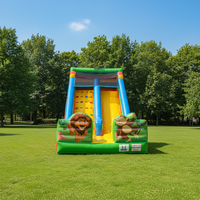 Toboggan gonflable sec de haute qualité pour enfants, toboggan gonflable sec commercial, toboggan gonflable sec géant à vendre