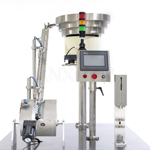 Machine de remplissage, de bouchage et d'emballage de tubes de comprimés effervescents de vitamine <span class=keywords><strong>C</strong></span>, de comprimés d'électrolytes et de nutraceutiques semi-automatiques <span class=keywords><strong>CED</strong></span>-S10A - Product Image 5
