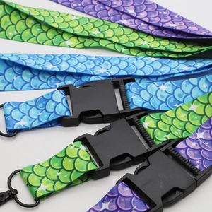 Cordón para el Cuello Personalizado con Sublimación a Todo Color y Hebilla de Seguridad Desprendible, Cordones Personalizados con Temática Oceánica para Festivales - Product Image 2