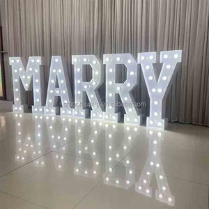 Letras Gigantes 3D MARRY ME con Luces LED, Letrero Luminoso para Propuesta de Matrimonio, Decoración de Fiesta de Compromiso - Product Image 5