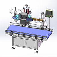 Impresora Automática de Etiquetas Térmicas para Cajas de Embalaje y Botellas Cuadradas, Máquina Impresora de Etiquetas Adhesivas con Certificación CE