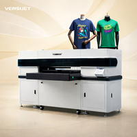 Système d'impression DTG VERSIJET 4 têtes d'impression Double plateau Imprimante textile en coton Prétraitement compatible Haute efficacité
